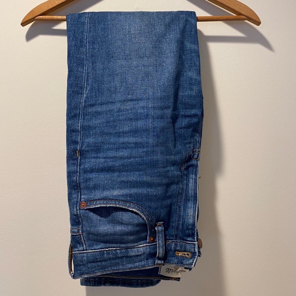 Madewell High Rise Slim Crop Boy Jean- size 25